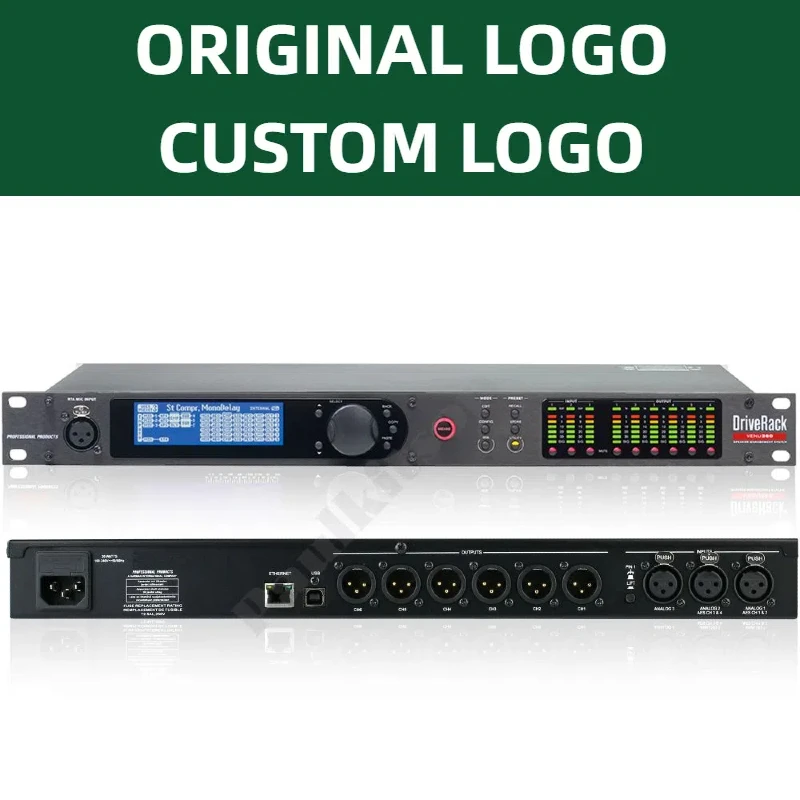 Paulkitson Audio Processor DBX VENU360 Professional Audio Processor 3 In 6 0ut Audio Processor Sound Equipment