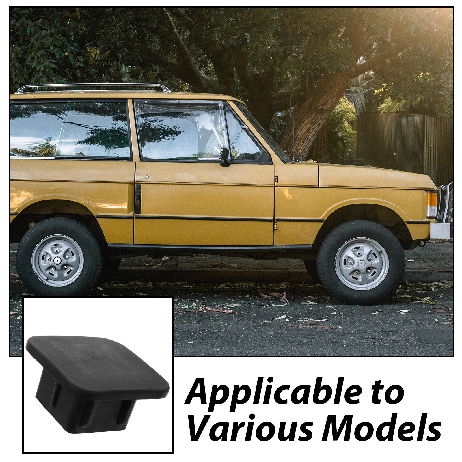 

SOLUSTRE Trailer Hitch Inch Car Tow Protector Exterior Vehicle Accessory