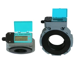 Ultrasonic Water Meter Battery Supply Flange connection DN50/DN65/DN80/DN100 Digital Water Flow Meter IP68 Sandwich-type