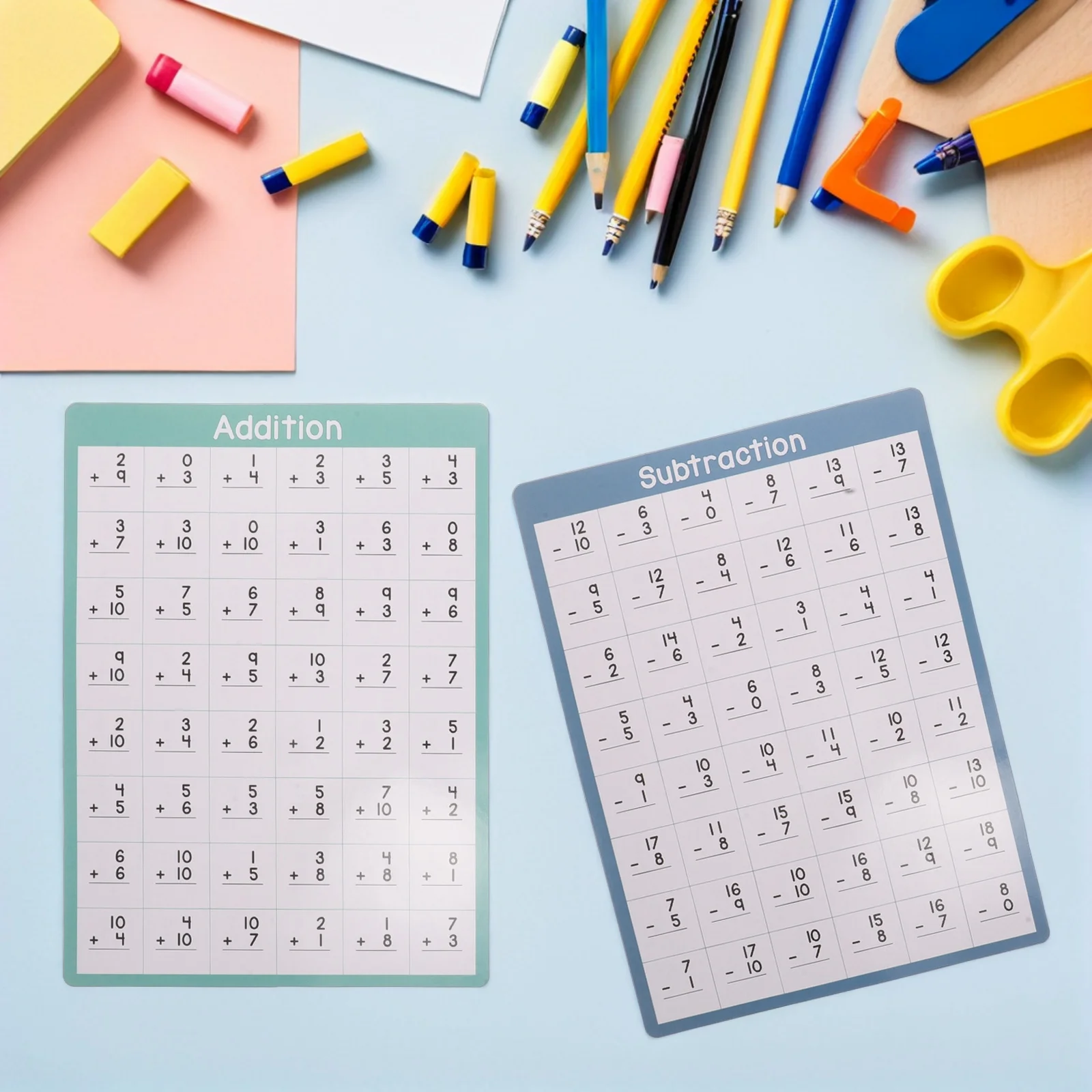

Mathematics Exercise Sheets Educational Number Counting Addition Subtraction Multiplication Division Learning Tools