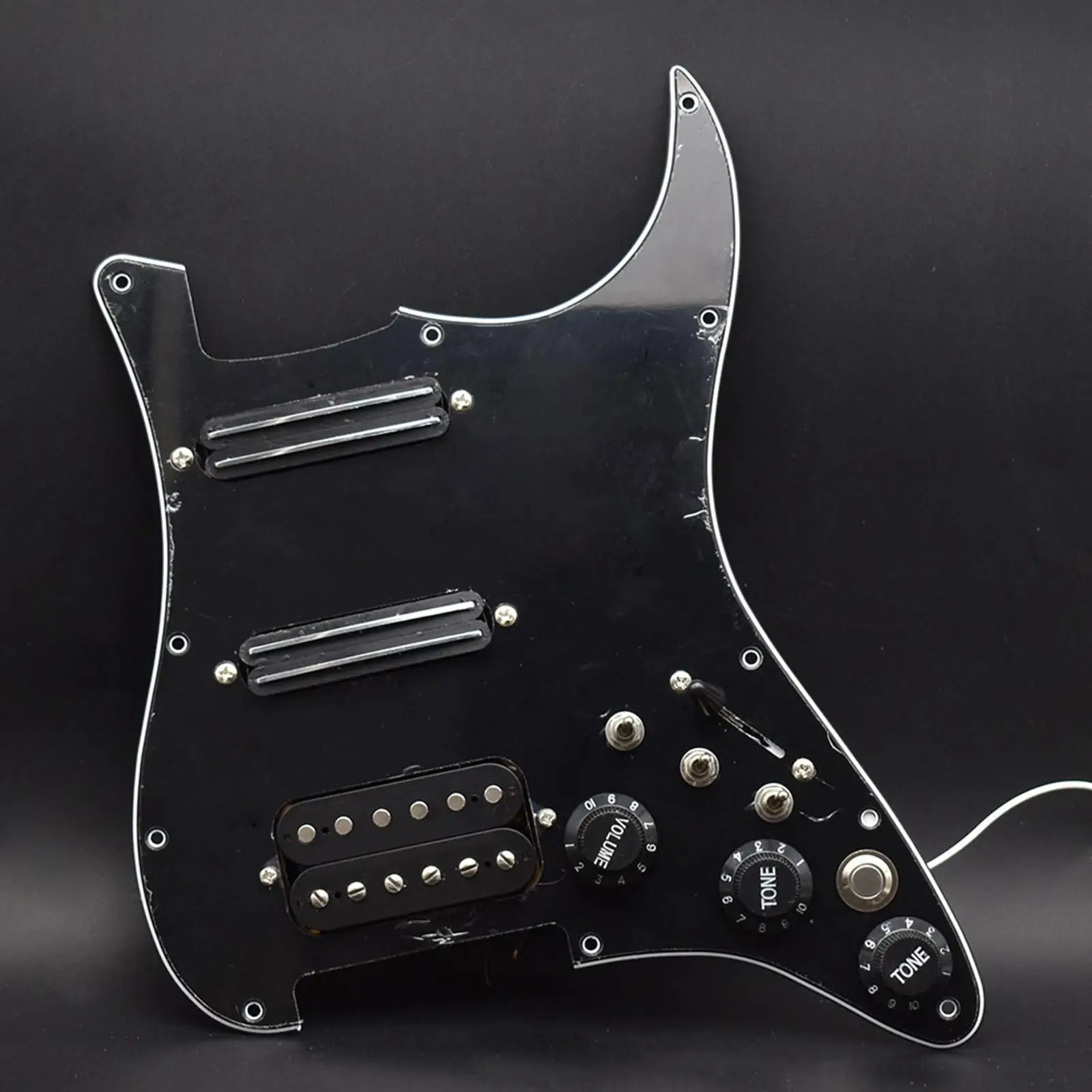Dual Track Pickguard Pickup Assembly Quality Electronic Components for Electric Guitar Accessory Upgrade Fitment