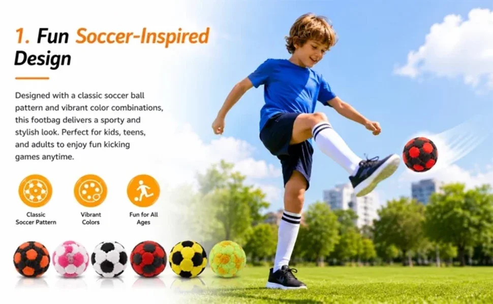 Fun Soccer-Inspired Design