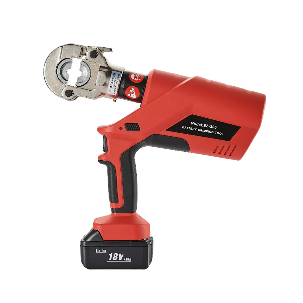 Portable electric crimping tool EZ -300 copper-aluminum terminal crimping lithium electro-hydraulic forceps bornger