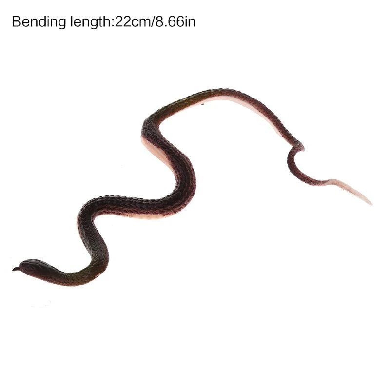 R6FD Novelty Trick Simulation Snake Whimsy Rubber Small Snakes