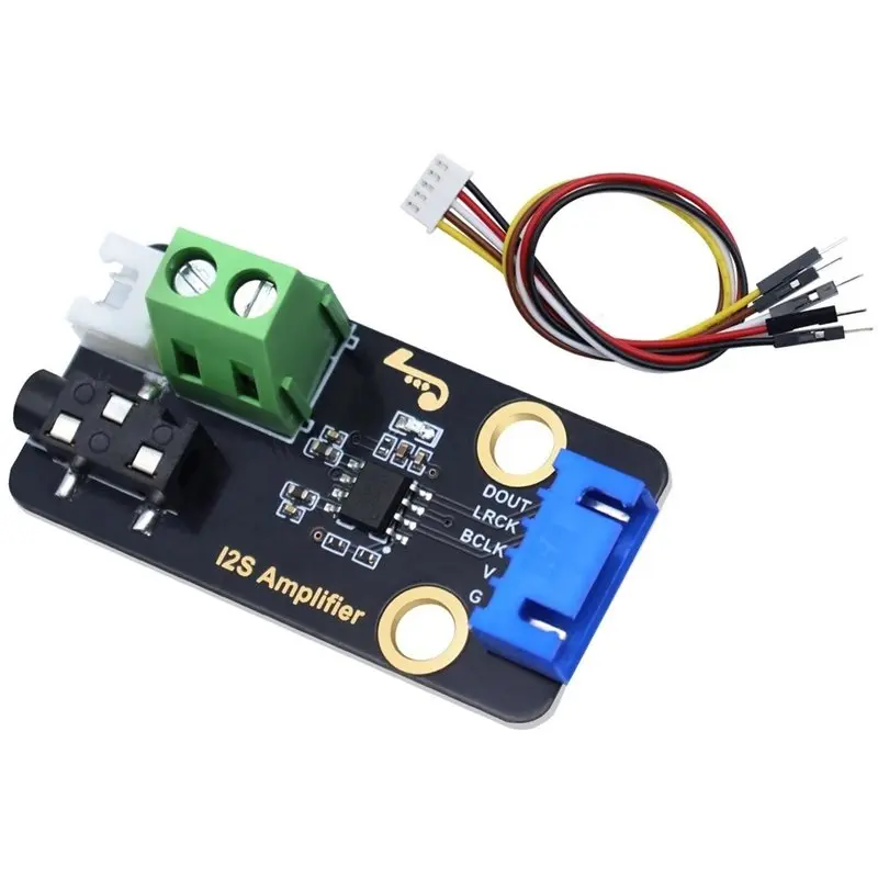 M51K-NS4168 I2S Audio Power Amplifier Module Class D Amplifier Board DIY With Headphone Jack view 3