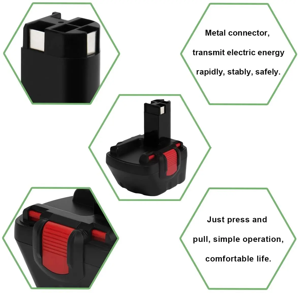 12V 3600mAh Ni-MH PSR1200 Rechargeable Battery for Bosch 12V Drill GSR 12 VE-2,GSB 12 VE-2,PSB 12 VE-2, BAT043 BAT045 BTA120
