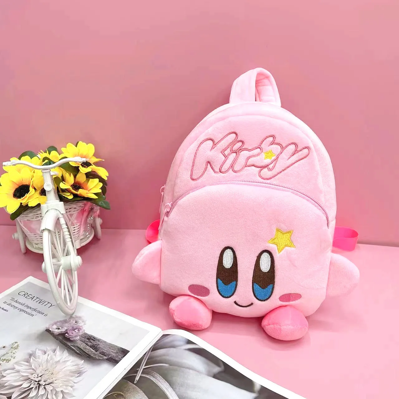 Kawaii Kirby Anime Schooltassen Leuke Cartoon Schooltassen Mode Rugzakken Draagbare Satchel Leuke Rugzakken Kerstcadeau Voor Meisjes