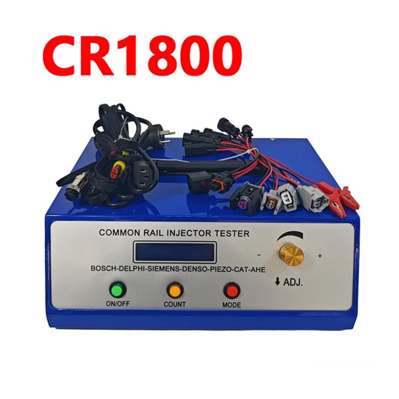 CR1800 Common Rail Injector Tester Multi-Brand Adapter For Heavy Truck Diesel Engine Injector Performance Detect