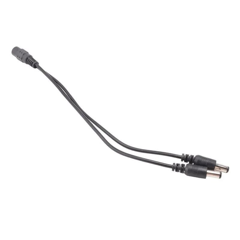 Stylish-5.5X2.1Mm 1 To 2 M/F DC Power Splitter Cable For Security CCTV Camera