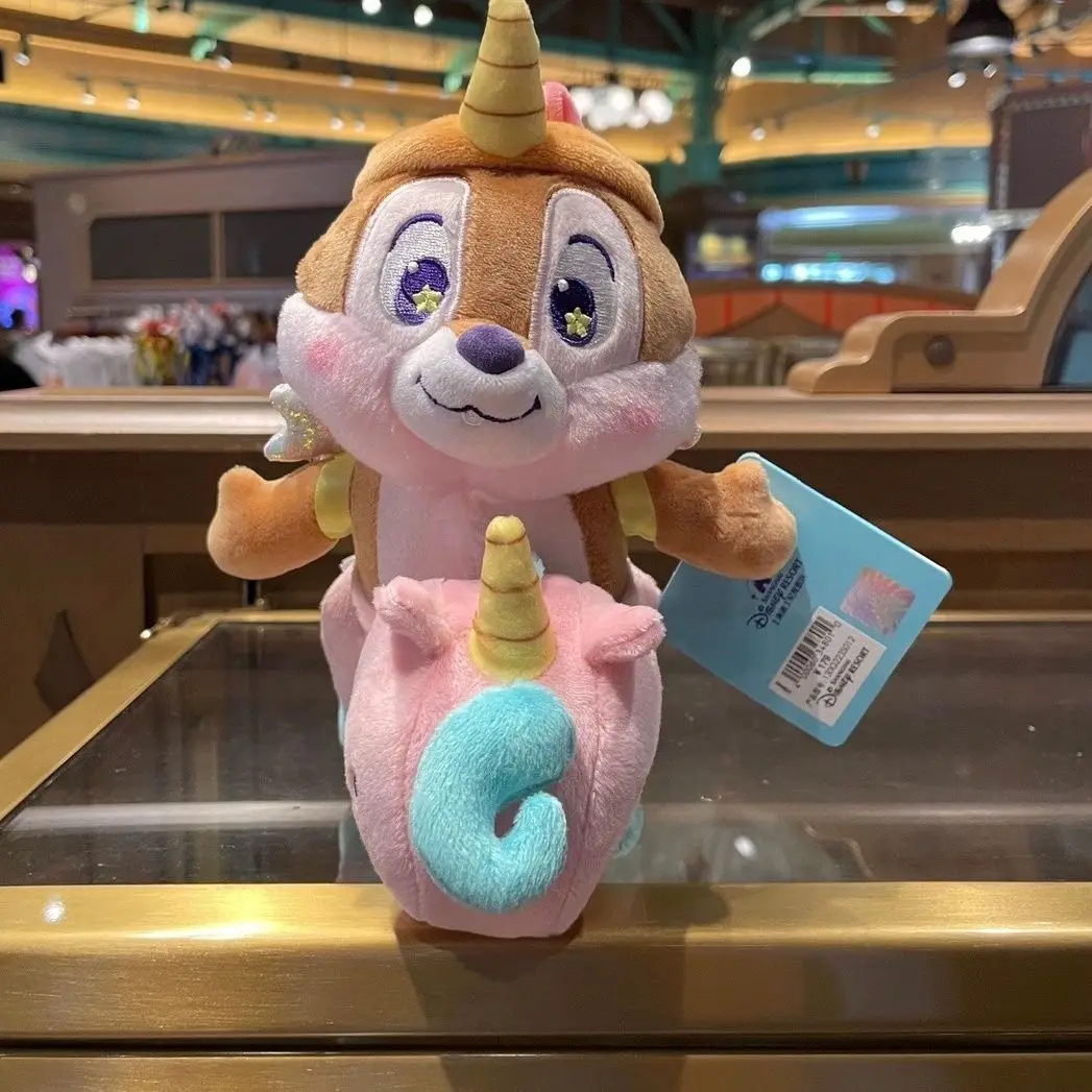 

Disney Original Haruhi Chip 'n' Dale Kawaii Единорог мультфильм плюшевая кукла украшение комнаты подарок на день рождения