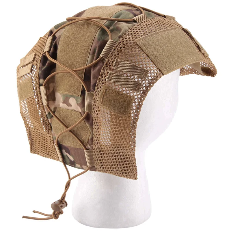 AB53 2X Combat Fast Helmet Camouflage Cover For MH/PJ Type Fast Helmet Hunting G Gear Helmet Fast Helmet