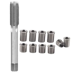 Spark Plug Thread Repair Tool M10x1.0 Bolt + M12x1.0 Tap Auto Accessories Hardware Kit