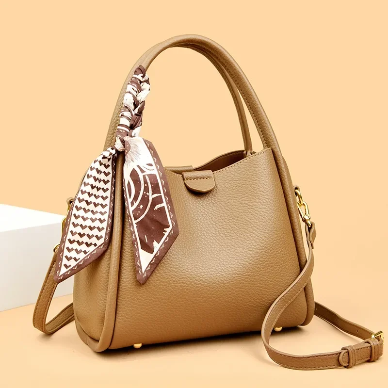 

2024 Popular Handbag for Women 2024 New Niche Crossbody Bucket Bag Commuting Versatile Shoulder Bag Одноплечковый Мешок