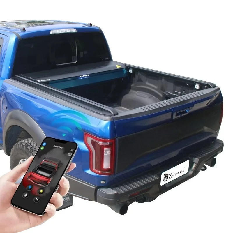 

BOOS factory discountCustomization Universal Electric Roller Shutter Tonneau Cover Truck Bed Cover for F150