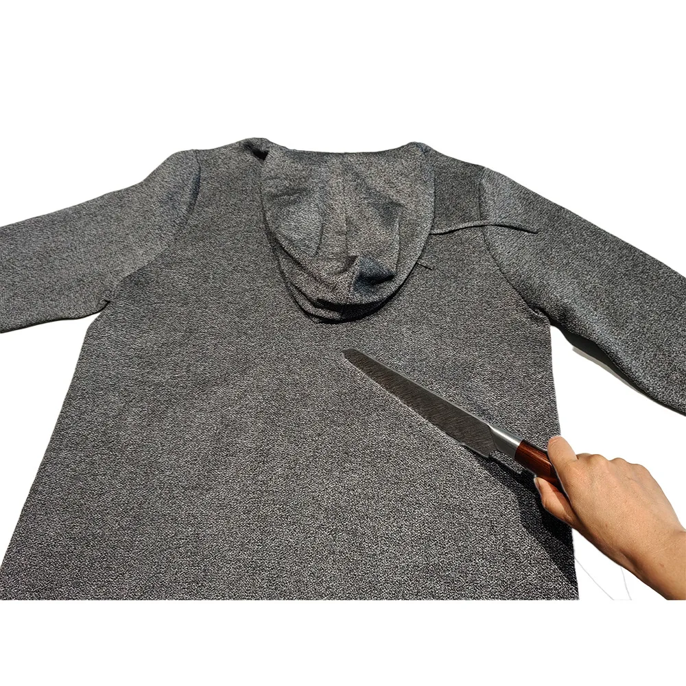 

New Tungsten Wire A9 Anti-cutting Hooded Sweater Anti-cutting Clothing Wear-resistant Tear-resistant Beautiful Protection