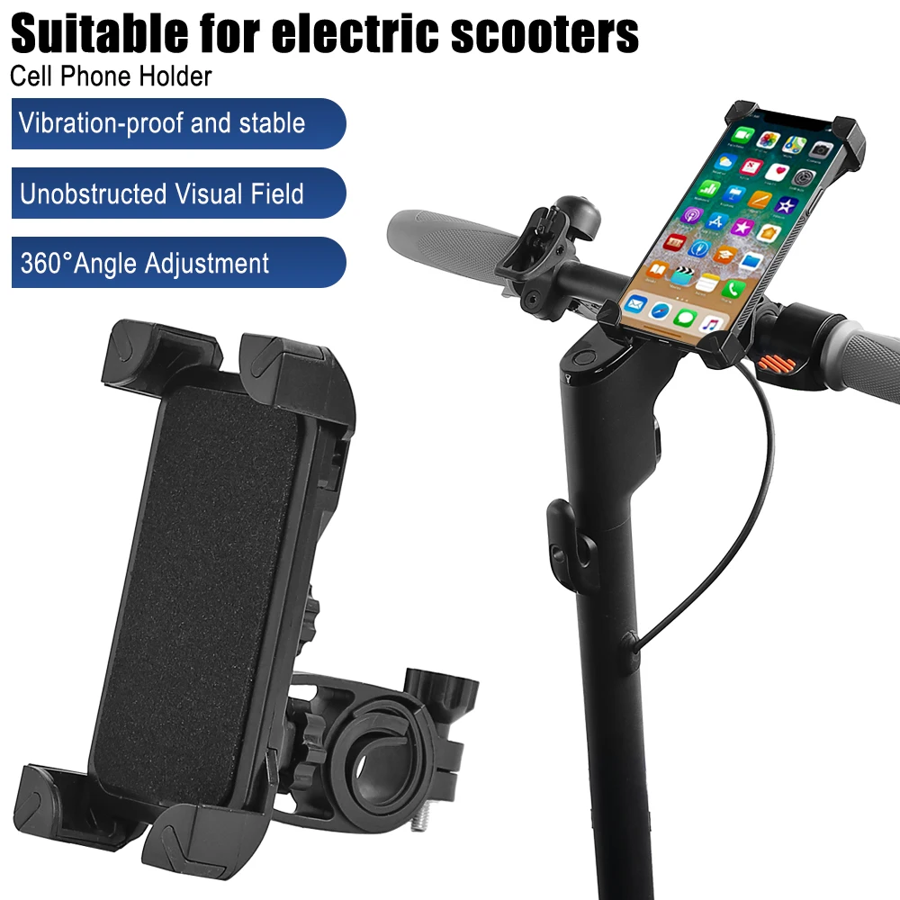Handy Halter 360 Grad Rotation Universal für Ninebot F20 F30 Max G30 Für Xiaomi M365 Pro 1S E-Roller GPS Stand Halterung