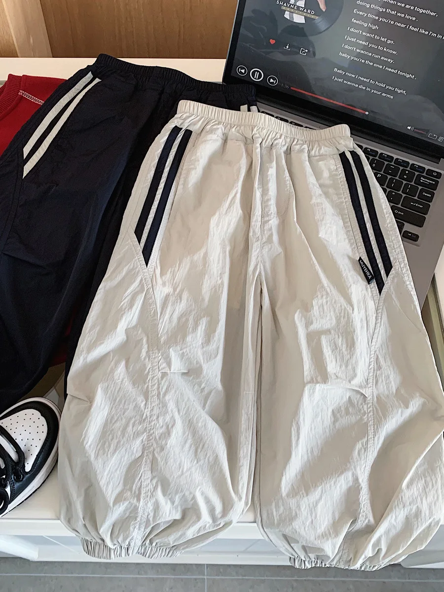 Fashionable Mosquito-Resistant Pants Lightweight Casual Loose Fit Summer Wear for Boys And Girls Korean Style Long Pants