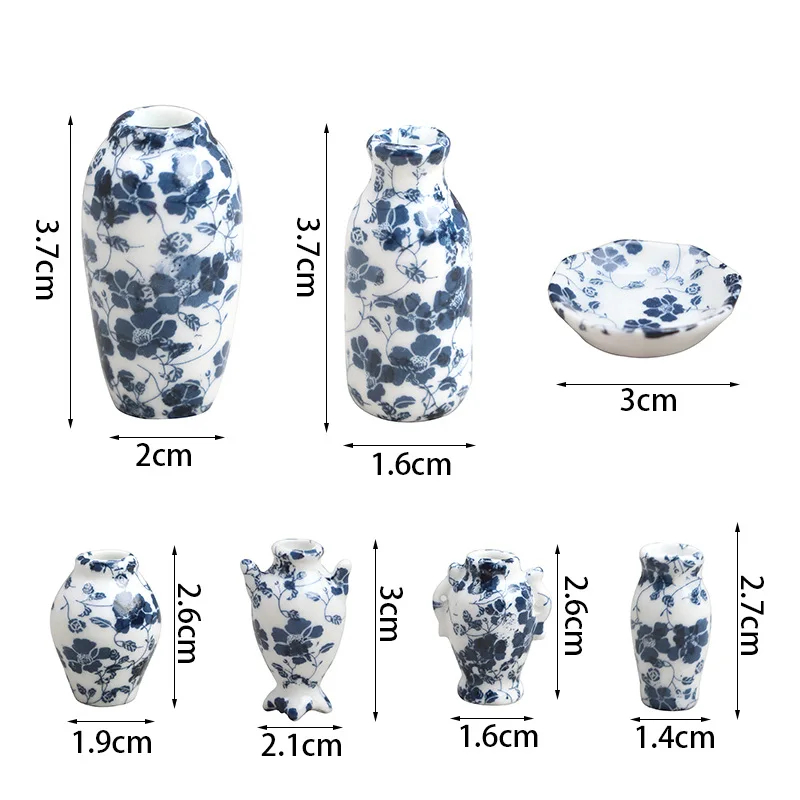 1:12 ドールハウスミニチュア食品フィギュアセラミックモデル磁器 Diy 装飾アクセサリークリエイティブドールハウス絶妙なモデルおもちゃ