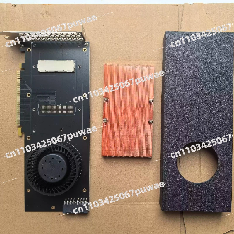 To PCIE Adapter Card To PCIE Adapter Board Pure V100 SXM2  Copper Cooling Turbofan