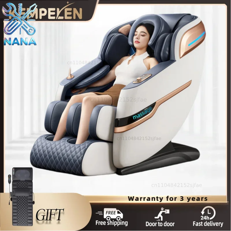2026 Classic 4D Massage Chair Zero Gravity Full Body Electric Massage Recliner Airbag Foot Massage