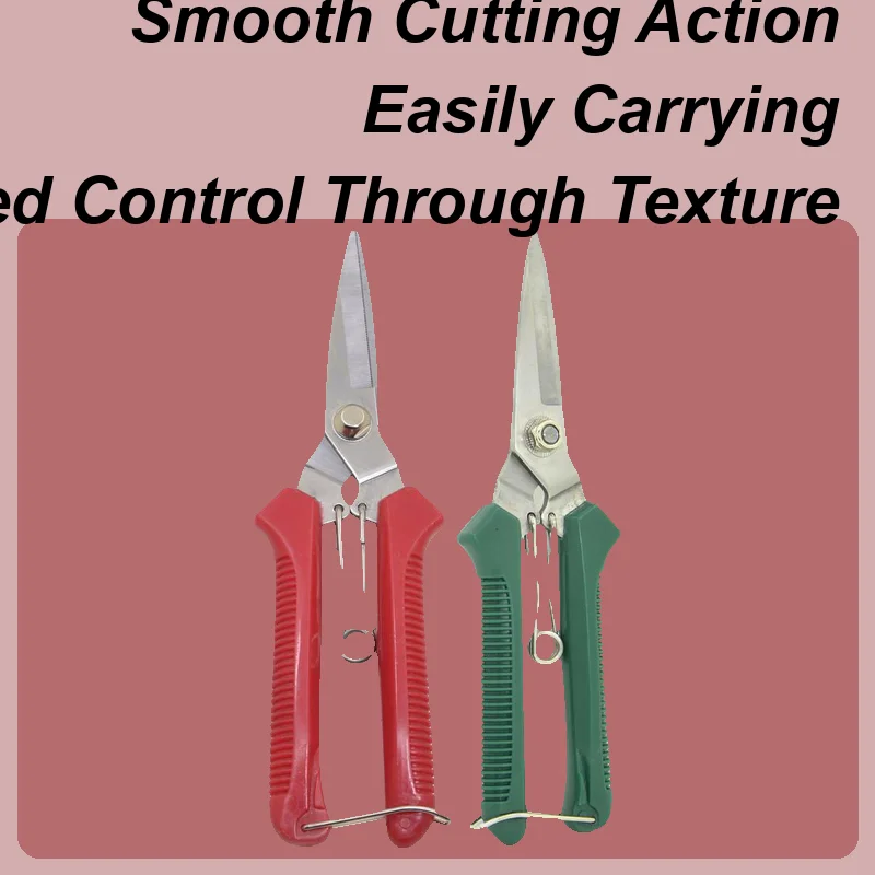 

Pruning Shears for Gardening Heavy-Duty Trimming Scissors Precision Cutting Trimming Tools with Ergonomic Handle Rust-Proof