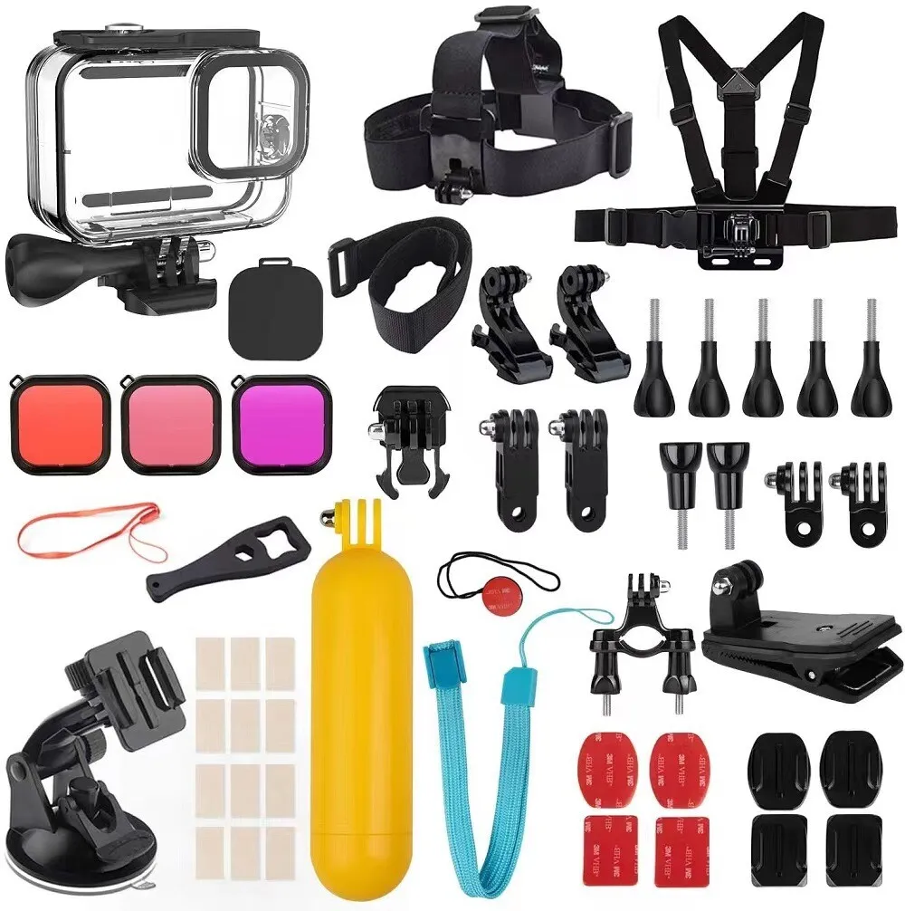 

42 in 1 Underwater Cover Filter Lens Adapter Sets for GoPro Hero 13 12 11 10 9