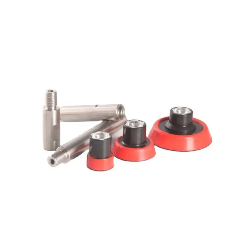 3/6 Stück M14-Stützteller mit Gewinde und Adapter-Set, 1 Zoll, 2 Zoll, 3 Zoll Klett-Polierpads, Polierplatten für Autodetaillierungspolitur – Detail 1