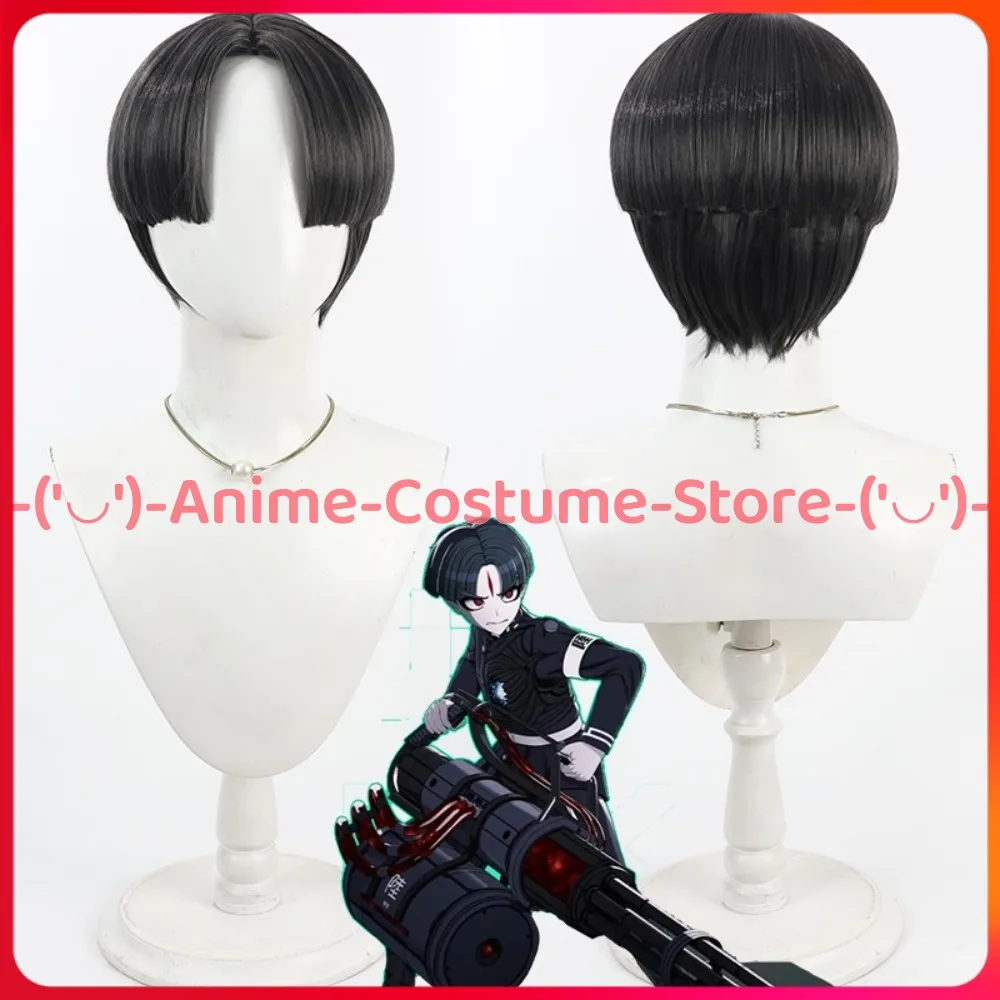 

The Hundred Line Last Defense Academy Maruko Gaku Cosplay Wig Anime Game Character Halloween Carnival Party Wigs Synthetic Hair