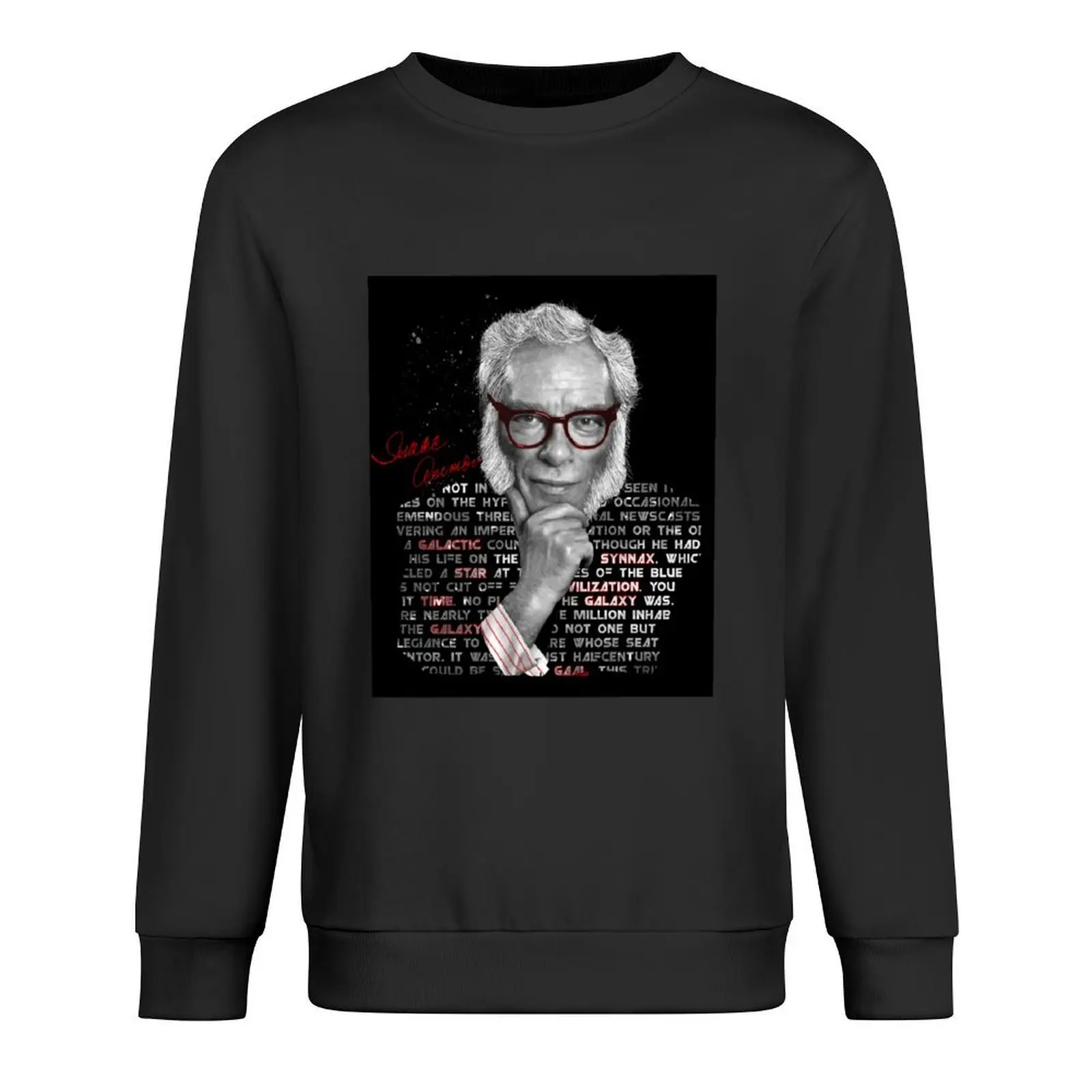 

Isaac Asimov, science fiction writer Pullover anime clothes mens clothing mens designer clothes anime sweatshirt