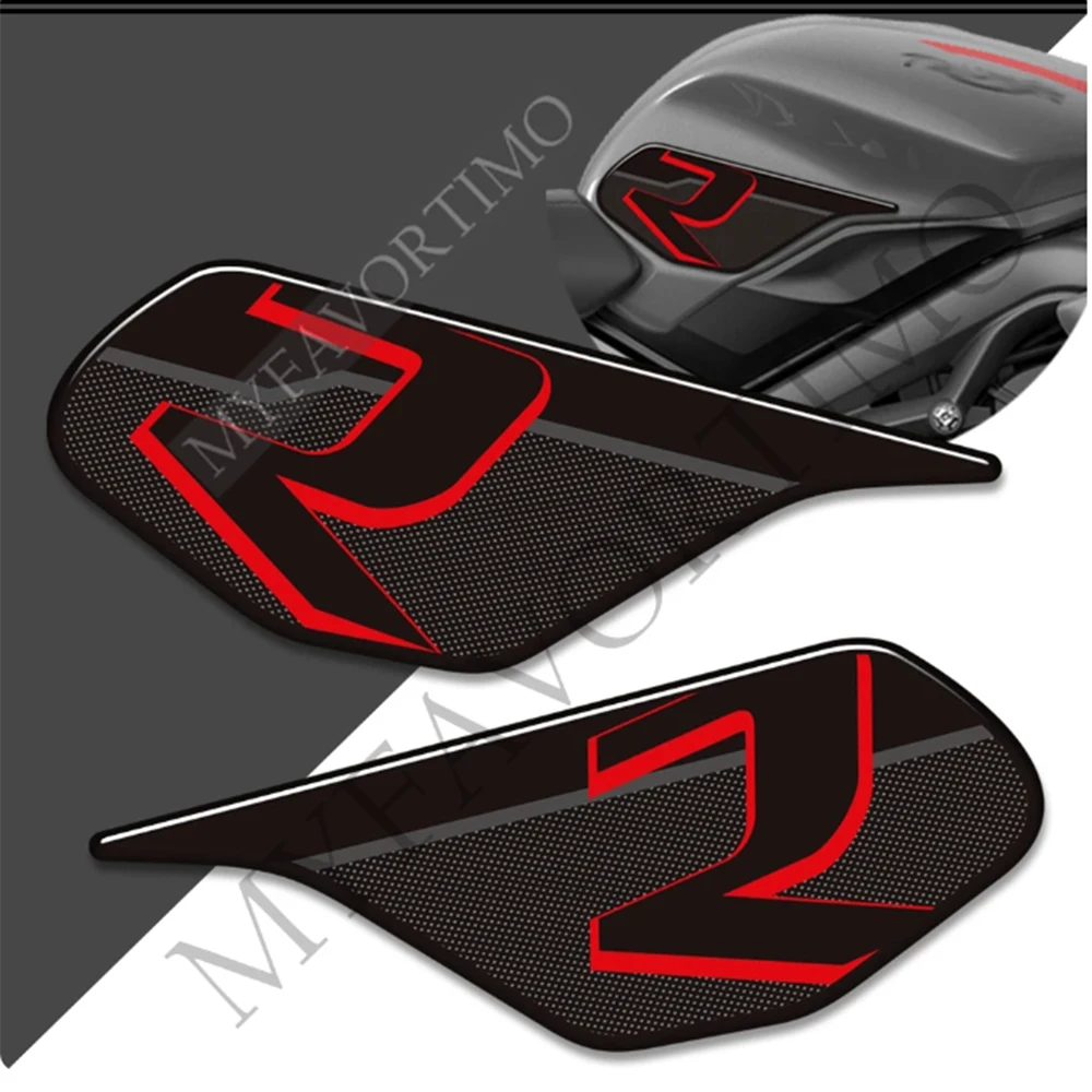 

Motorcycle For Triumph Street Triple Daytona 675 765 R RS Stickers Decals Gas Fuel Oil Kit Knee Fish Bone Tank Pad Protector