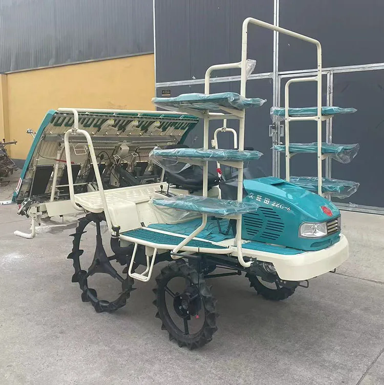 Wholesale Price Riding Style Rice Transplanter 2ZS-6G  Simple And Easy Operation Automatic Seeder Machine Rice Transplanter