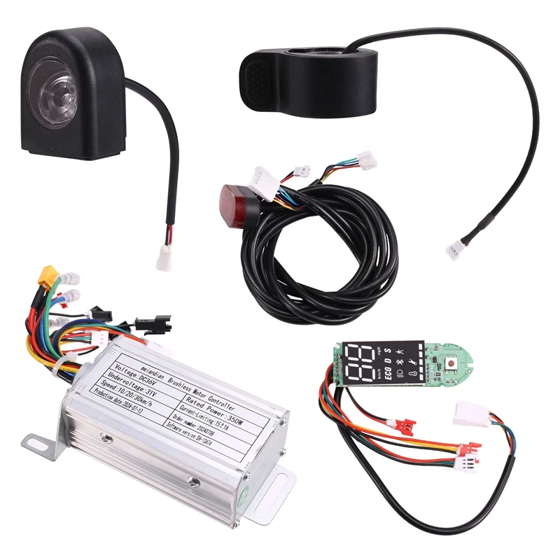 36V 350W Brushless Controller +Bluetooth Meter+Light+Accelerator Kit  For Xiaomi M365/M365 Pro Electric Scooter