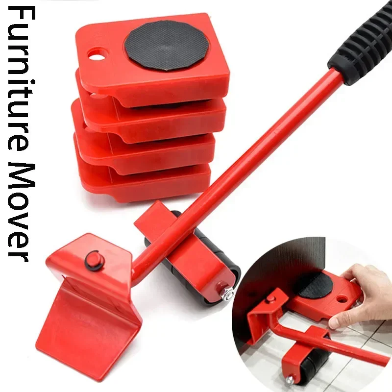 Heavy Duty Furniture Lifter Furniture Mover Set Washing Machine Refrigerator Transport Tool Lifting Moving Heavy Stuffs Helper