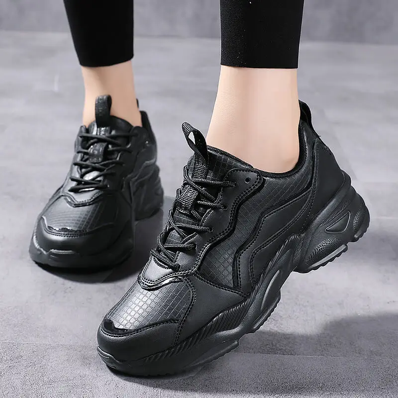 

Sneakers Women Running Shoes Comfortable Breathable Fashion Outdoor Sports Shoes Increasing Height Zapatillas Deportivas