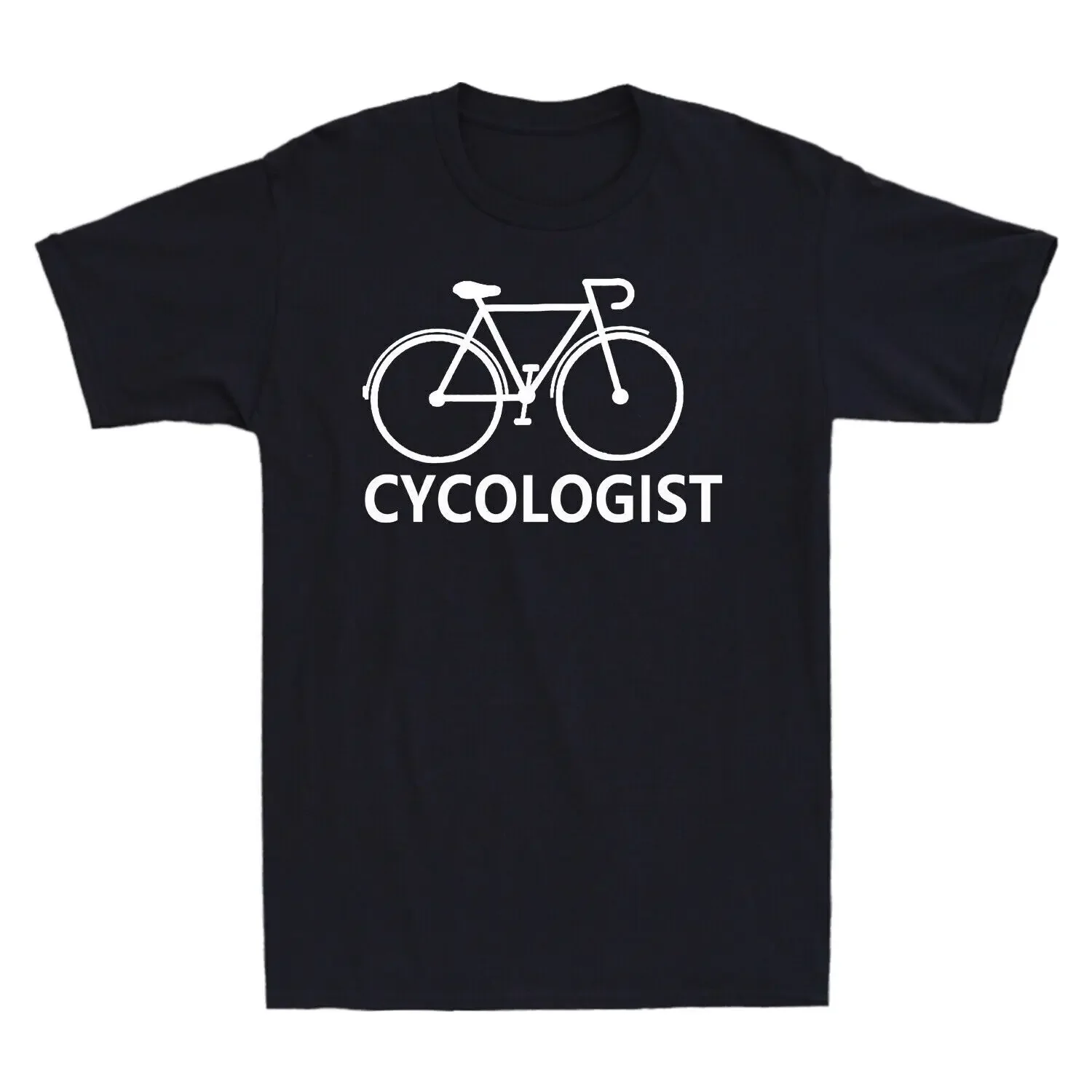 Cycologist T-Shirt Cycling Bicycle Cyclist Road Bike Triathlon Shirt Black Shirt