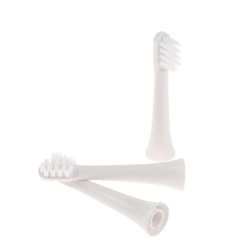 Testina per spazzolino elettrico da 3 pezzi per testine di ricambio per vuoto morbido sbiancante T100 testina per ugelli con setole pulite