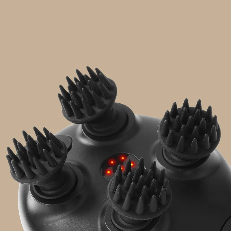 الذكية الكهربائية الصغيرة الأخطبوط كامل الجسم العجن مدلك متعدد الوظائف فروة الرأس الإجهاد الإغاثة العلاج رئيس مدلك