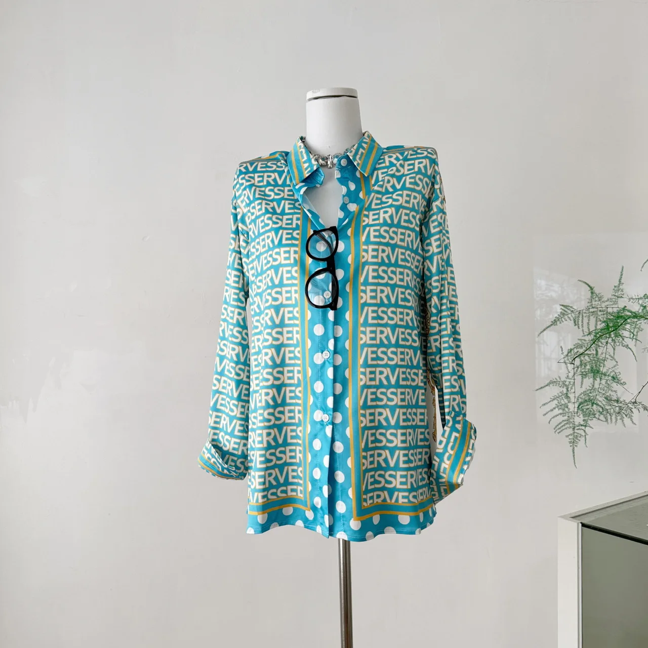 

2025 Autumn Winter Women Vintage Loose Casual Shirt Print Blouse Long Sleeve Tops 2000s New In Design Boho Style Tide Y2k Trendy