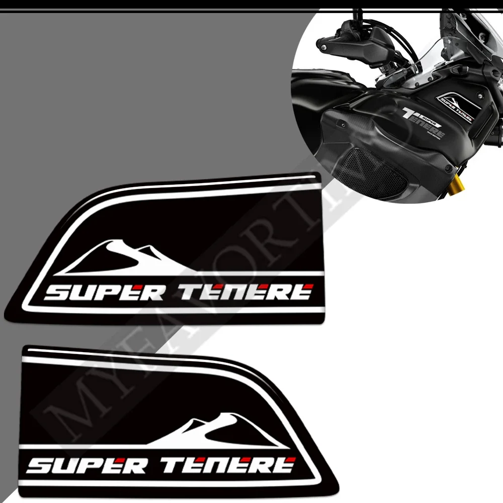 

For YAMAHA SUPER TENERE 1200 XT Z XT1200ZE XT1200Z WORLD CROSSER Kit Trunk Luggage Cases Tank Pad Protector Stickers Decal