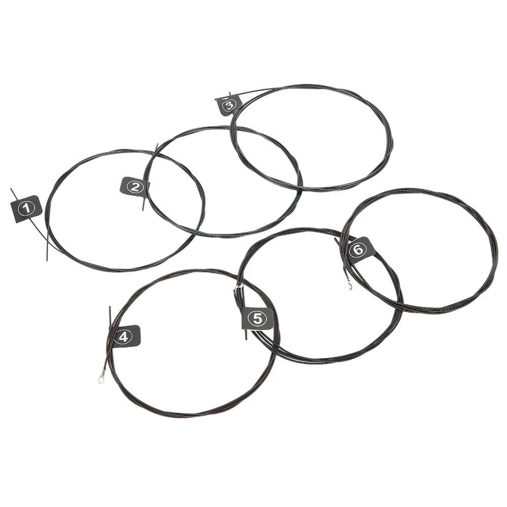 

Newest Guitar Strings Classical Accessories Black Nylon Orphee Silver Strings Tools Wire 6String Guitar Plated