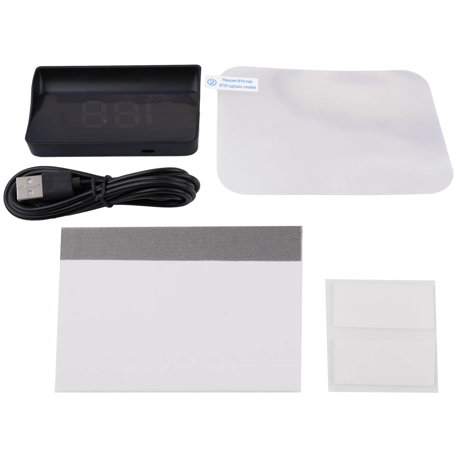 HUD for GPS Speedometer and Odometer Display with Digital Readout Compatible with Cars Trucks Buses and Motorcycles