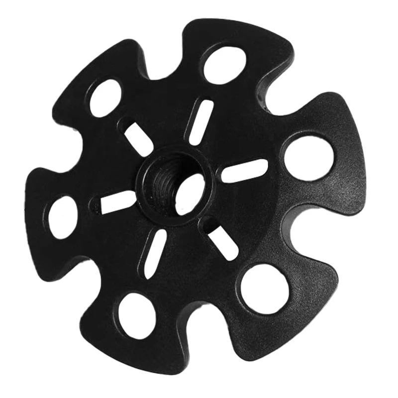 Snowflake Basket Mud Sand Snow Ski Replace Trekking Outdoor Camp Hike Pole Accessory Alpenstock Outdoor Hiking Pole Accessories view 3
