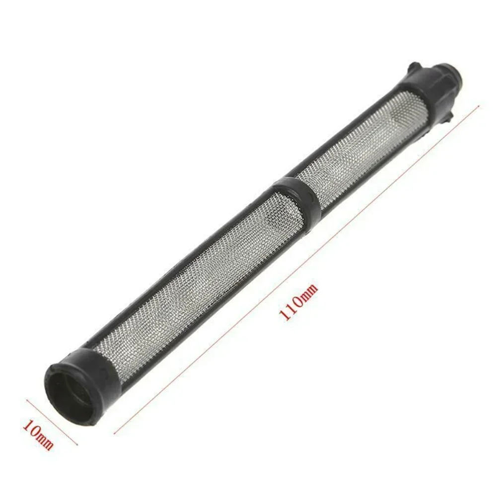 10pcs Black Airless Spray Pump Filter Grid 60 Mesh Replacement Mesh Filter For 390 /395/ 490/ 495 Airless Spraying Machine