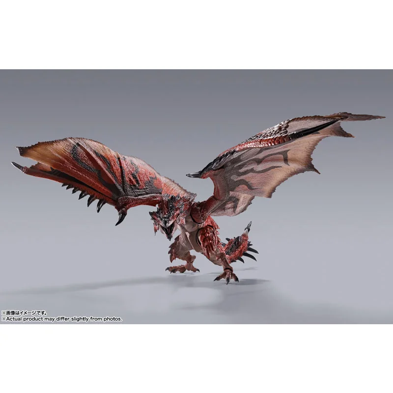 반다이 S.H.MonsterArts Rathalos 20 주년 에디션 몬스터 헌터 시리즈 재고 애니메이션 피규어 모델 장난감, 100% 정품