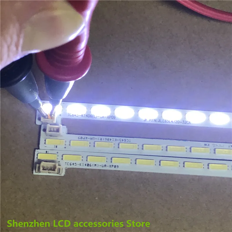 สำหรับ JL.E65E4720-32BA TC645-K1406-UA-XP09 TC645-K1406(L)-UA-XP09 TC645-K1406(R)-UA-XP09 56LEDS 477มม.100% ใหม่