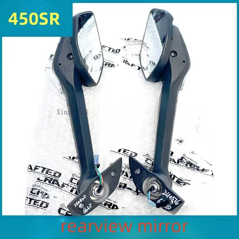 

Для CFMOTO 450SR 450SRS зеркало заднего вида оригинальные аксессуары для мотоциклов в сборе зеркало заднего вида отражатель с указателем поворота