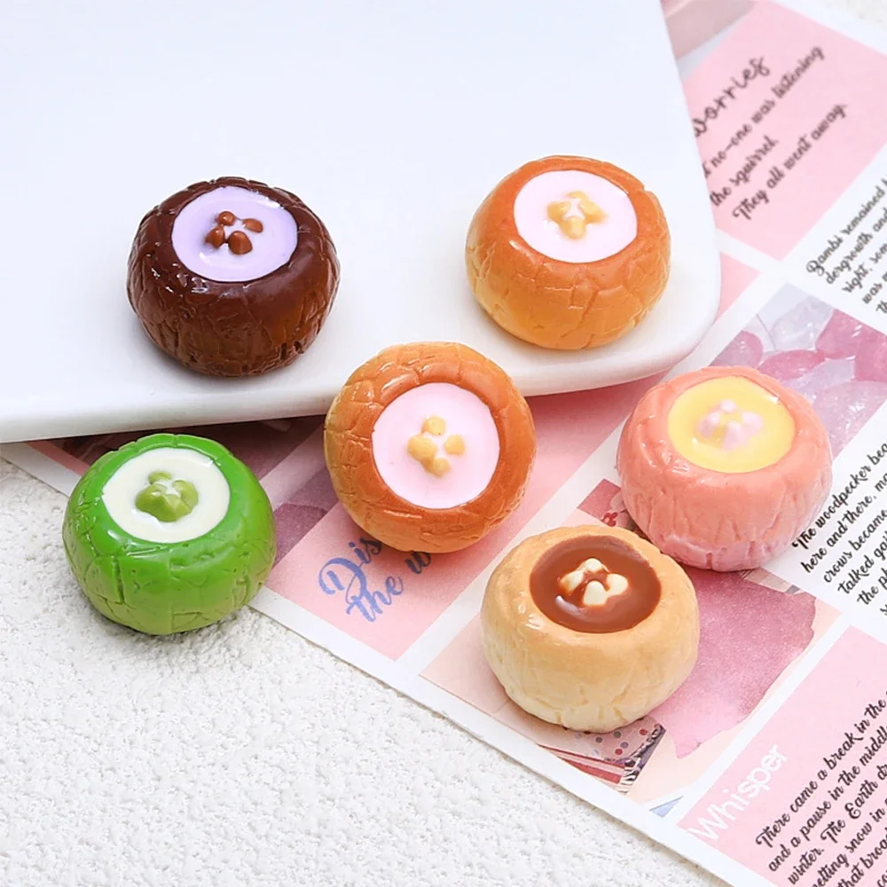 

Блестящие 3D кремовые хлебы, 10 шт.