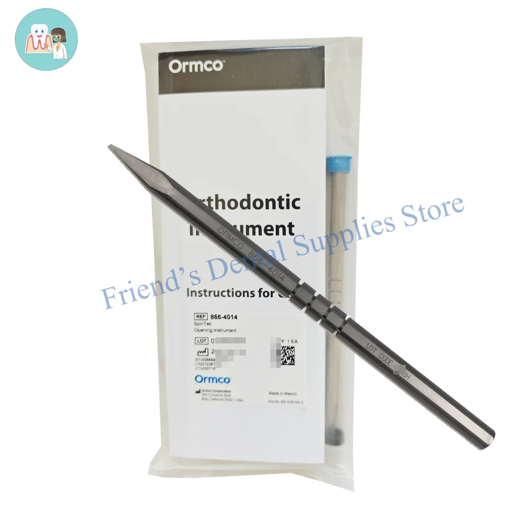 

‌ ORMCO Dental SpinTek 866-4014 Самоблизующийся открывалка для брекетов | Инструмент для стоматологического ортодонтического кронштейна ‌