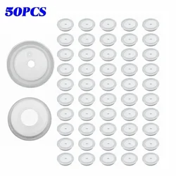 50Pcs/Set One-way Degassing PE Valve With Filter Exhaust Ventilation Vent Coffee Bean Storage Bag Coffee Bag Exhaust Valves