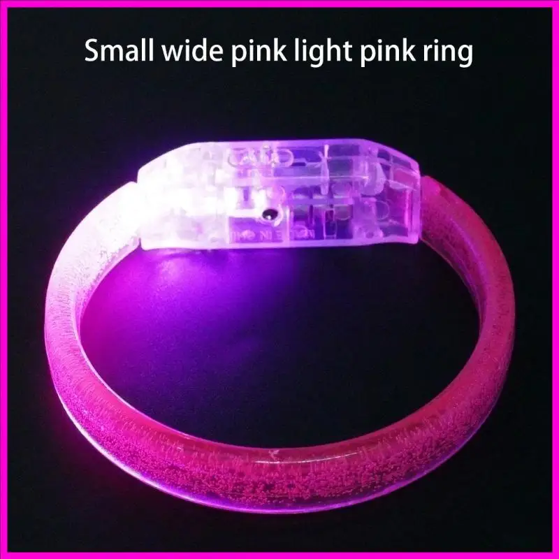57be 6pcs الأساور LED وميض الضوء على الحلية المعصم حلية متعددة الأساور المجوهرات